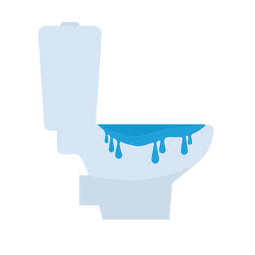 Toilet overflowing icon