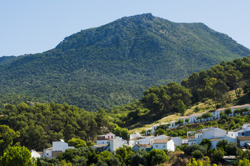Fototapeta na wymiar Detail of typical village of Andalucia in Spain