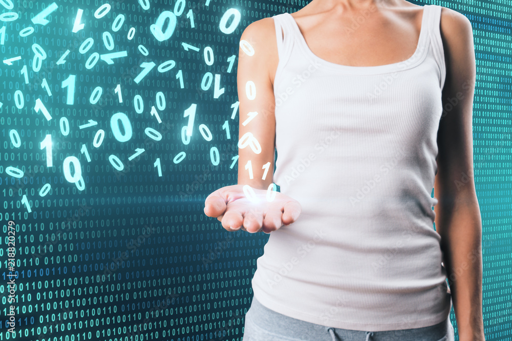Poster Technology and computing concept