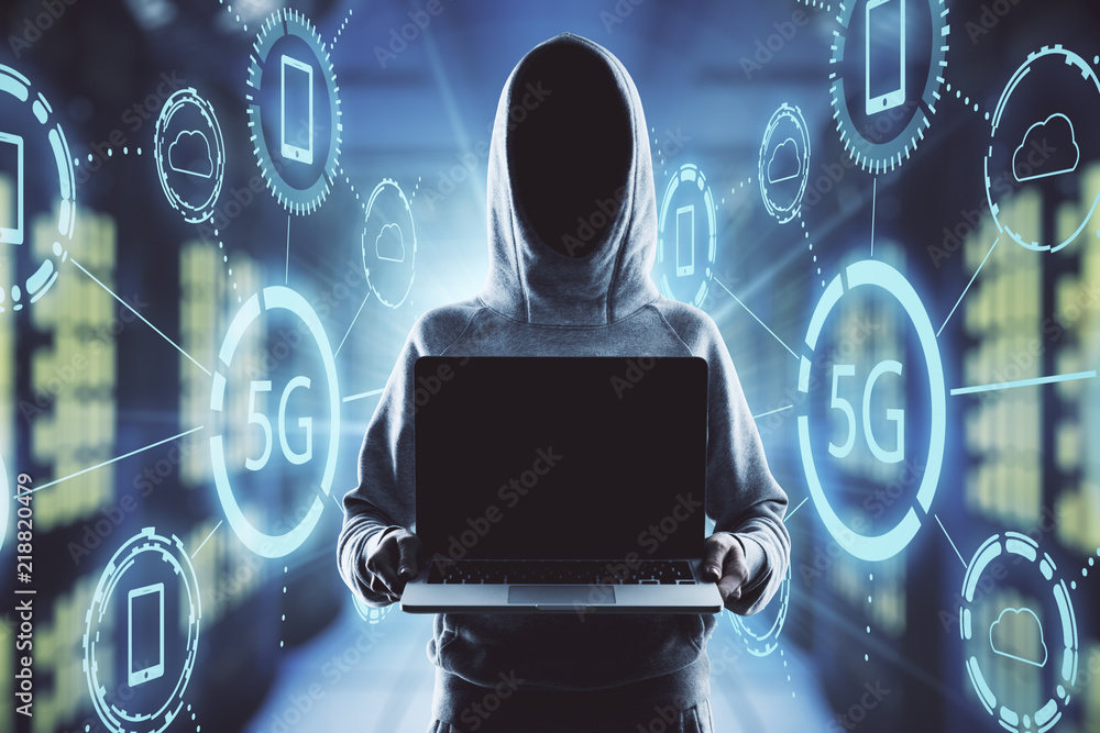Aufkleber malware and web speed concept
