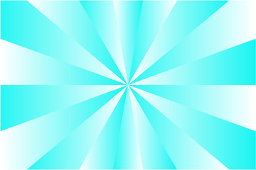 Abstract sunburst pattern, soft blue and white ray colors. Vector illustration, EPS10. Geometric pattern. Use as background, backdrop, image montage, mock up template, etc.