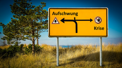 Schild 362 - Aufschwung