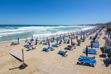 Sunrise beach in Protaras, Cyprus