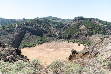 Krater Caldera Los Marteles Gran Canaria © dmaphoto