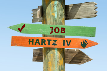 Schild 326 - Hartz IV