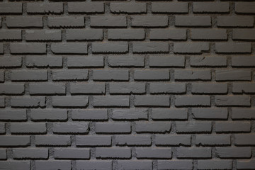 grey color brick wall for background