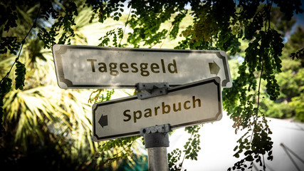 Schild 336 - Tagesgeld