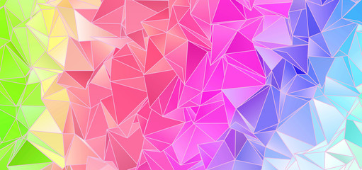 Obraz premium Triangular 3d, modern background