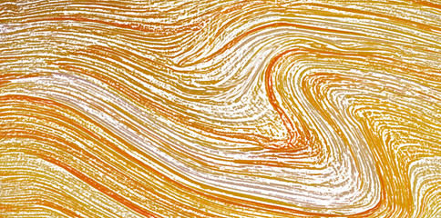 Background, abstract. Bright, orange white bend. Striped background