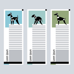 A_Set of 3 Vector Cards_Dogs_03