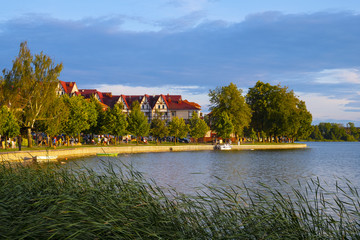 Elk, Poland - Panoramic view of the town of Elk at the Elckie lake © Art Media Factory