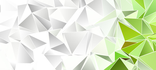 Fototapeta premium Triangular 3d, modern background