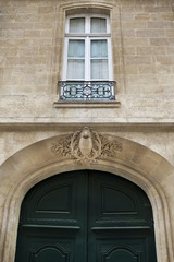 Fototapeta premium Stoned facade in Bordeaux