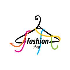 Fototapeta na wymiar Fashion Shop Logo Template Design