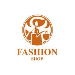 Fashion Shop Logo Template Design