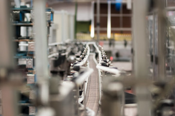 Fototapeta premium Bottling line