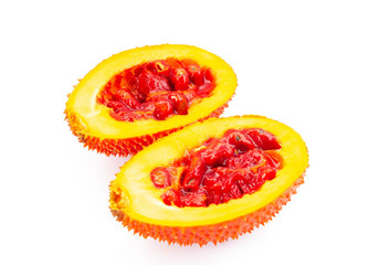 Baby jackfruit fresh isolated on white background