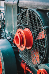 Old tractor parts