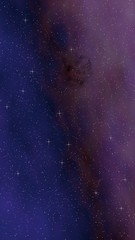 Colorful and beautiful space background. Outer space. Starry outer space texture. 3D illustration
