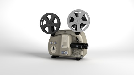 Proyector Super 8 3D