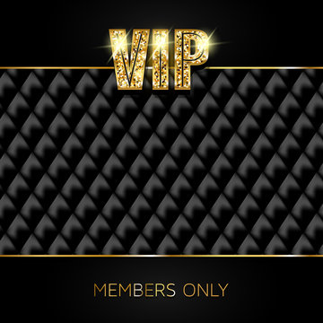 VIP card. Members only