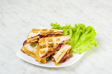 cheeseburger quick and tasty breakfast