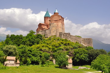 Fototapeta na wymiar Gremi Monastery in Kakheti, Georgia