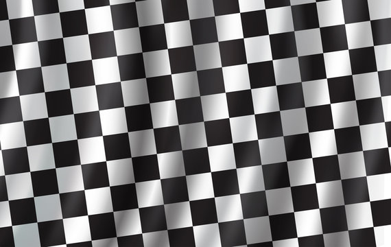 Vector checkered flag pattern background