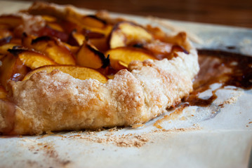 Rustuc Peach Tart Crust