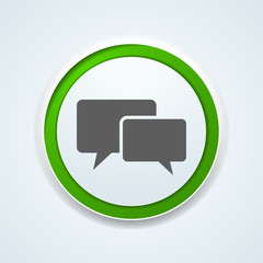 Chat button illustration