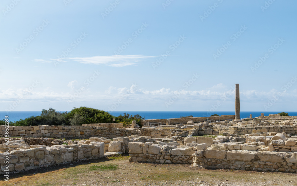 Canvas Prints ruins of the ancient city, cyprus, kourion