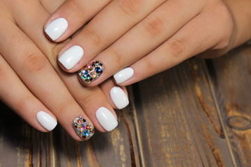 sexy manicure of nails