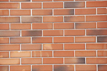 Obraz premium Background of red brick wall