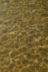 Pattern of light in water