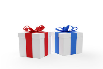 gifts boxes 3d-illustration