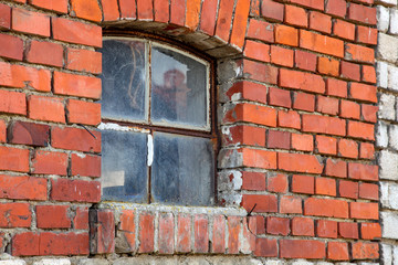 Mauerwerk mit Fenster