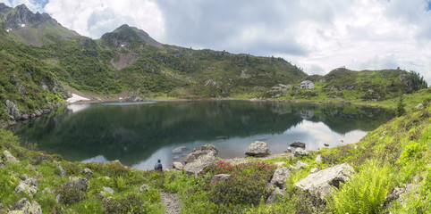 trekking in Mocheni Valey in Trentino