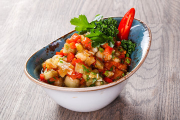 Baked vegetables mix