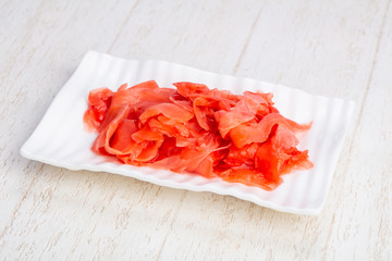 Delicious pickled ginger