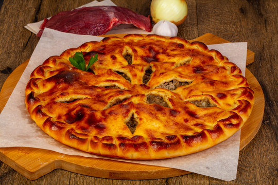 Homemade Ossetian pie