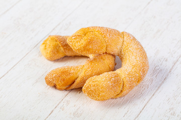 Sweet tasty hot coockies