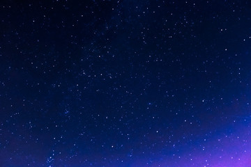 Fototapeta premium Night stars during full moon