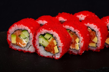 Japanese roll with avocado