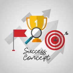 success concept card