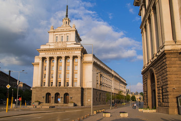 SOFIA, BULGARIA July 23rd 2018: National assembly old building