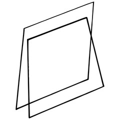 Vector diamond rock jewelry mineral. Isolated illustration element. Geometric quartz polygon crystal stone mosaic shape amethyst gem.