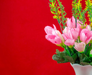 Fake flowers for interior decoration