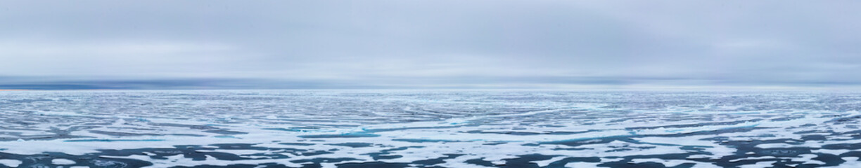 Ice edge at 82 41.01 degrees North from Svalbard.