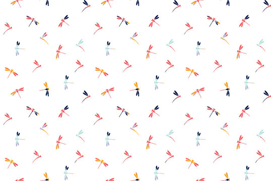 dragonfly pattern background