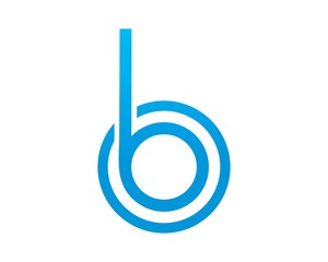 b letter logo template